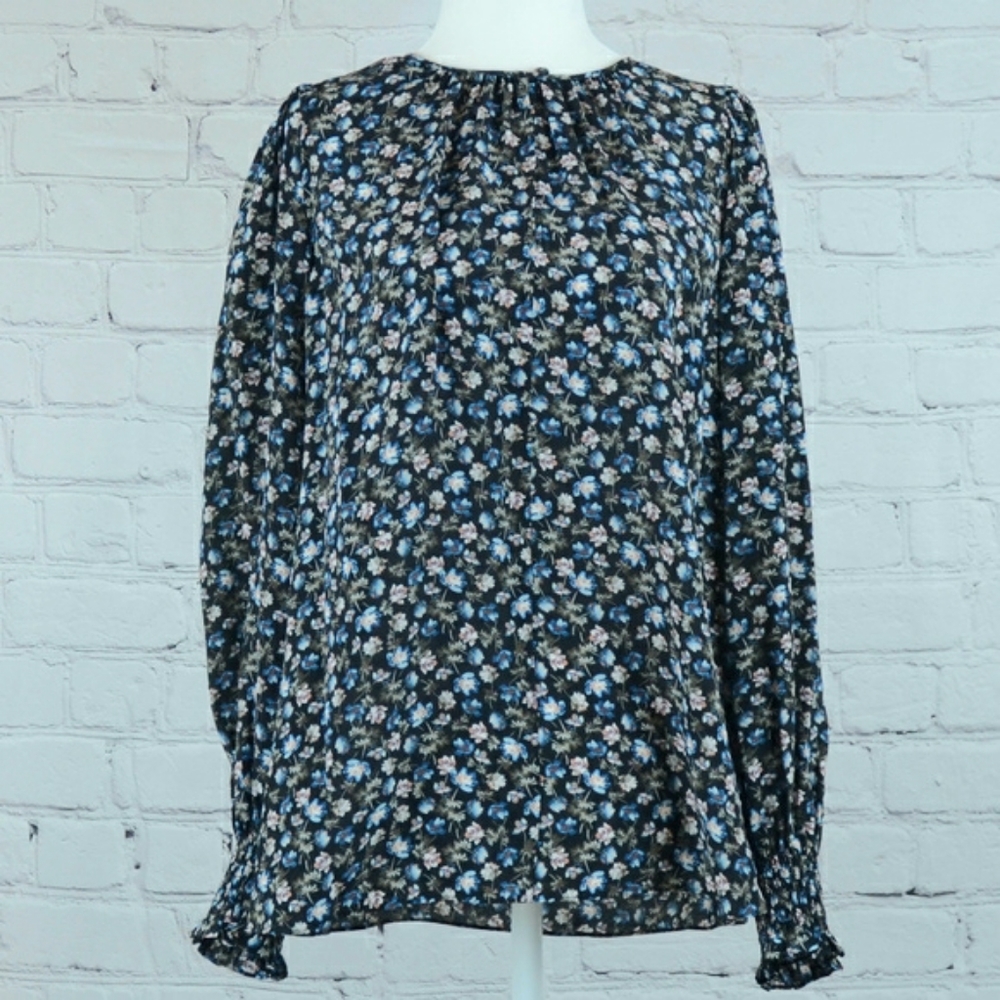 NWT REBECCA TAYLOR Zelma Silk Blouse
